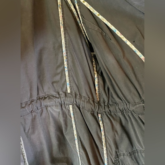 Free People 1970 Utility Trench Military Coat Ladies Small - Picture 8 of 16
